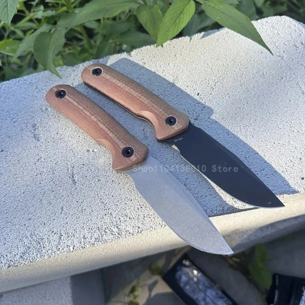 0004 صلابة عالية المحمولة سكين مستقيم D2 شفرة فولاذية G10 مقبض في الهواء الطلق التخييم بقاء تكتيكات سكين صيد الرجال هدية #3