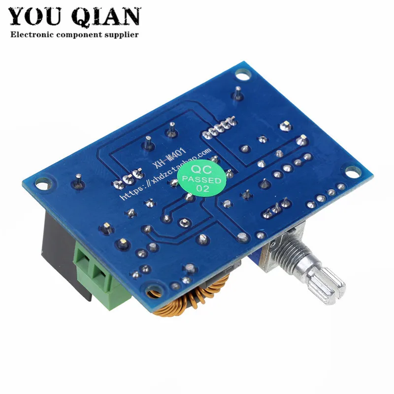 XH-M401 DC-DC Step Down Buck Converter Power Supply Module XL4016E1 PWM Adjustable 4-40V To 1.25-36V Step Down Board 8A 200W