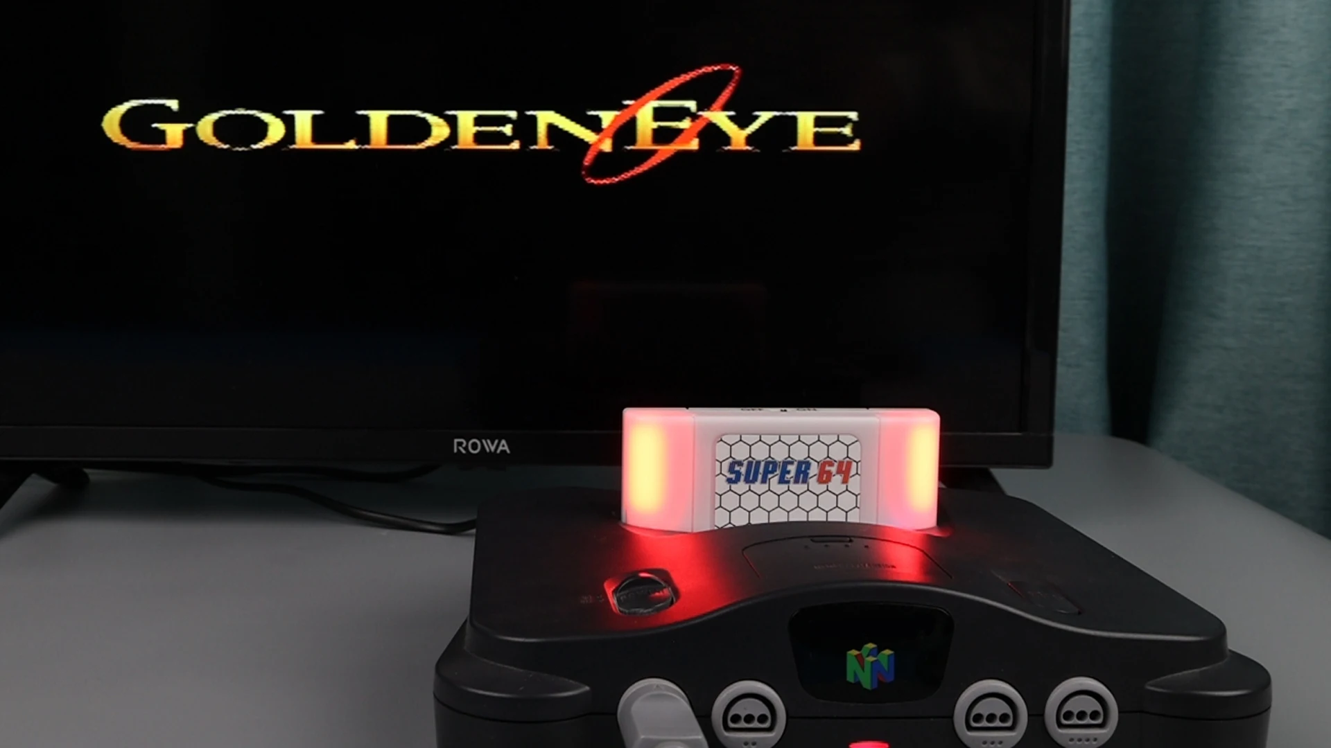 Cartouche de jeu ultra légère pour console de jeu vidéo N64, super 64 LED, 340 en 1, sans région