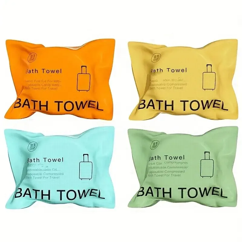 15pcs Bath Towels-Dry Travel Towels Ultra Soft High Absorbency Microfiber for Gym Spa Hotel Camping Portable Disposable Towels
