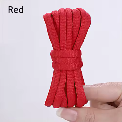 1Pair Oval Shoe Laces Half Round Athletic Shoelaces for Running Sneakers Laces Shoes Strings Durable without Fading Shoelace - Image 27