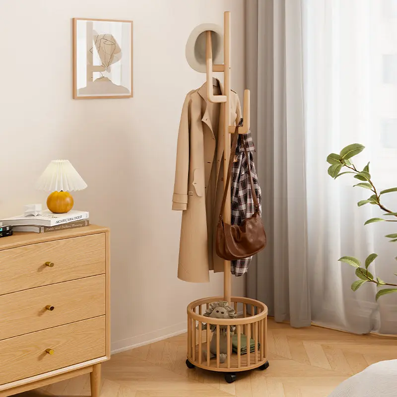 

Fashionable Coat Rack Modern Multifunctional Vertical Space hipping Coat Rack Hotel Charriot Colgador De Ropa Storage Furniture