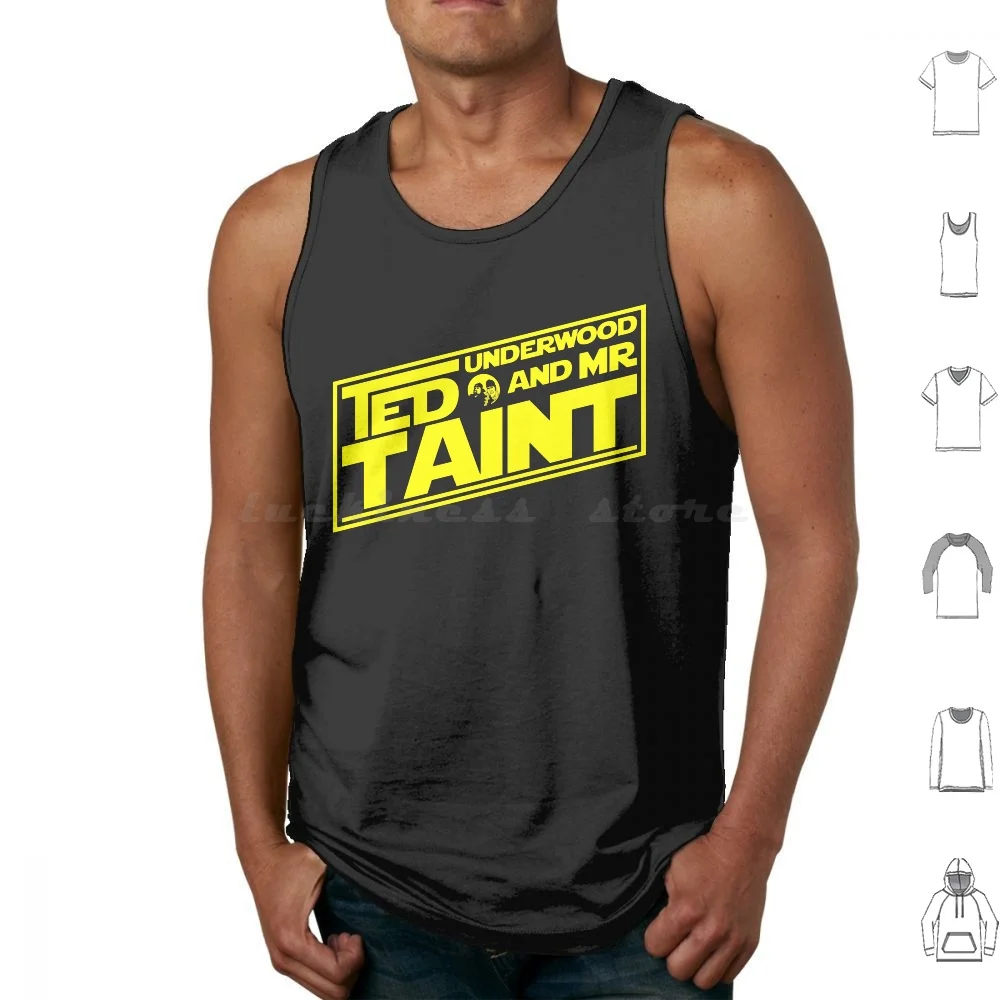 Jay And Silent Bob-Ted Underwood And Mr Taint Tank Tops Vest Sleeveless Jay Silent Bob Jason Mewes Kevin Smith Clerks