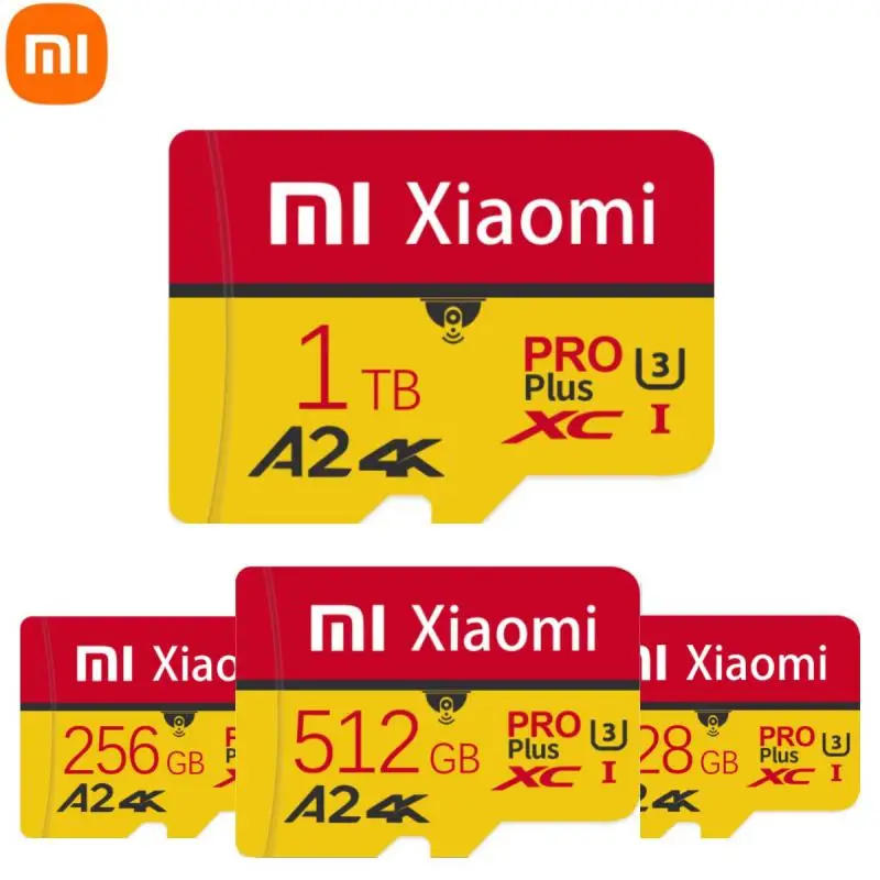 Mijia Xiaomi 2TB Micro TF SD Card 512GB Class10 V30 Memory Card 1TB UHS-I SD Card High Speed TF Card 128GB For Nintendo Switch
