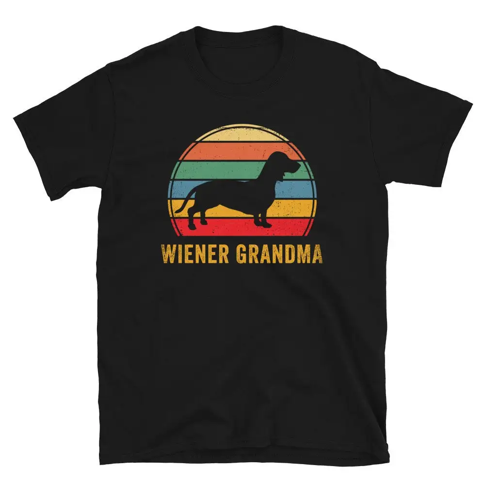 Wiener Dog Grandma T Shirt Dachshund Doxie Weiner Pet Owner Grandmother