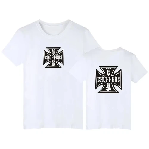 Imagen 2 del producto 2025 nuevo Paul Walker West Coast Choppers camiseta hombres mujeres Camiseta de manga corta camiseta moda Harajuku camisetas Tops 4XL