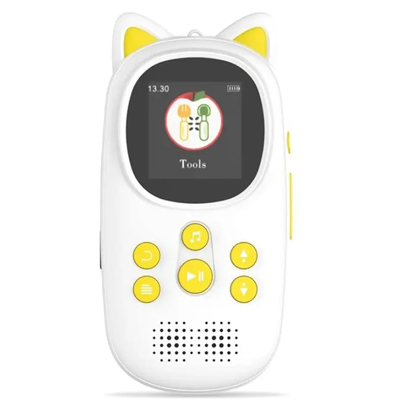 Y23A-MP3 Player 32GB Portable With Bluetooth, Built-In HD Speaker Voice Recording Functionality For Kids Gift Music
