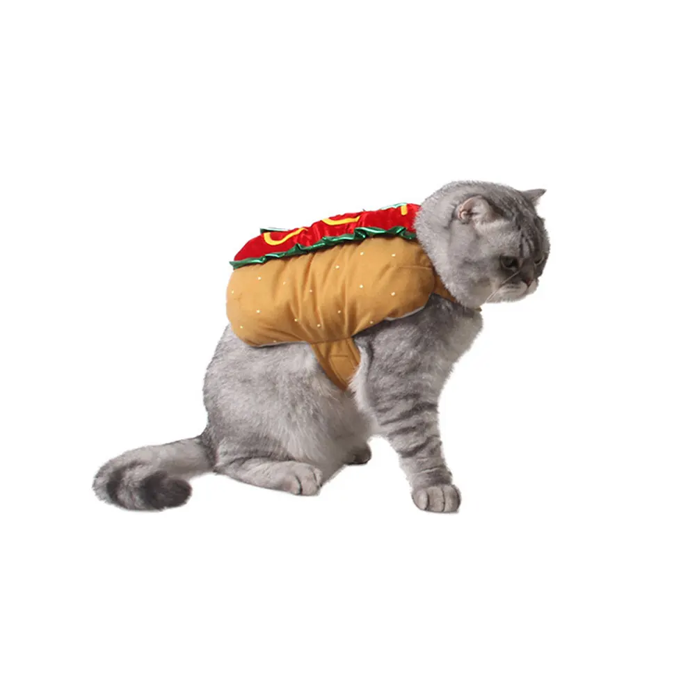 

Pet Warm Clothing Lightweight Comfortable Festival Dog Cat Costume Halloween Outfits Decorative Pajamas