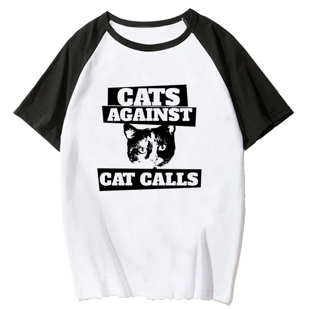 Kitten Neko Cat Cute Top Tees, Streetwear esthétique classique, Hip Hop confortable des années 80, Chimy, Graphic 600