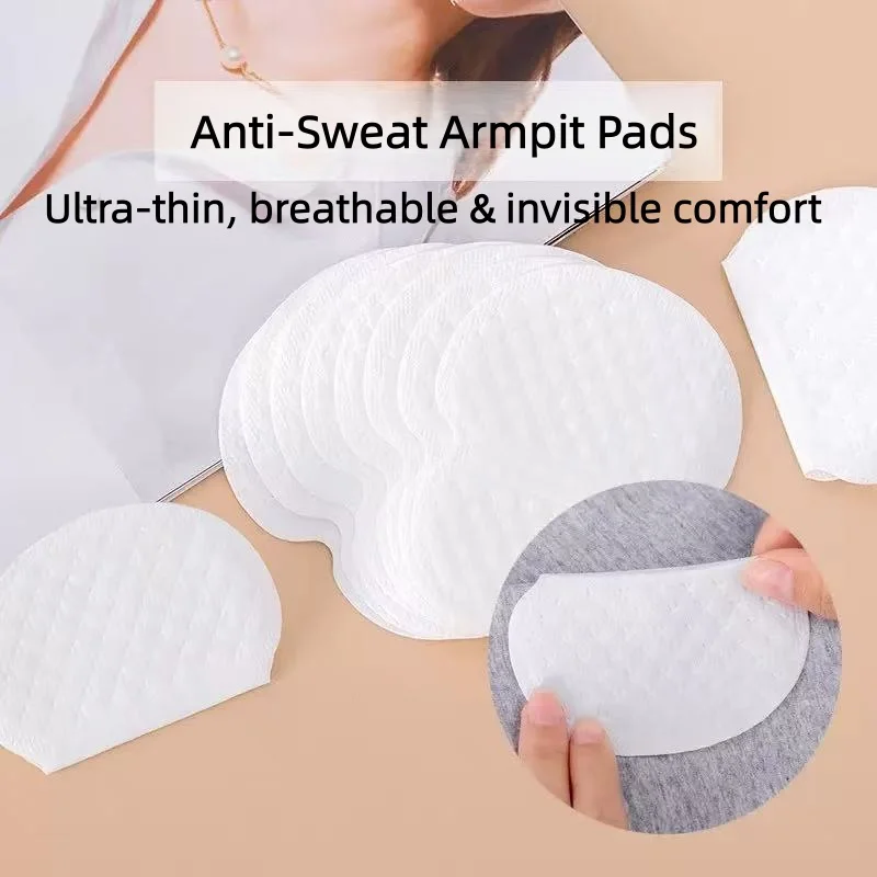 

20/40Pcs Disposable Invisible Underarm Sweat Pads for Summer, Ultra-Thin Breathable Armpit Sweat Absorbent Stickers