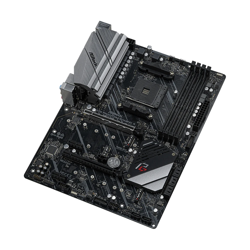 ASRock X570 PHANTOM GAMING 4 Motherboard Support 5600G 5600X 5700X 5700x3D 5800x3D CPU 4xDDR4 128GB M.2 AMD AM4 ATX Mainboard