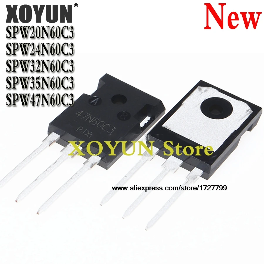 

(5piece)100% New SPW20N60C3 SPW24N60C3 SPW32N60C3 SPW35N60C3 SPW47N60C3 20N60C3 24N60C3 32N60C3 35N60C3 47N60C3 TO-247