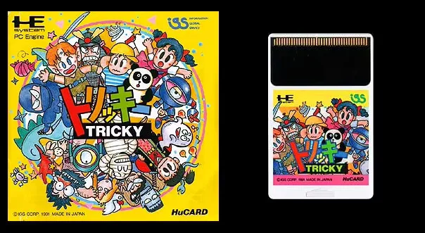 16bits PC Engine HU-CARD : TRICKY ( Tricky Kick )