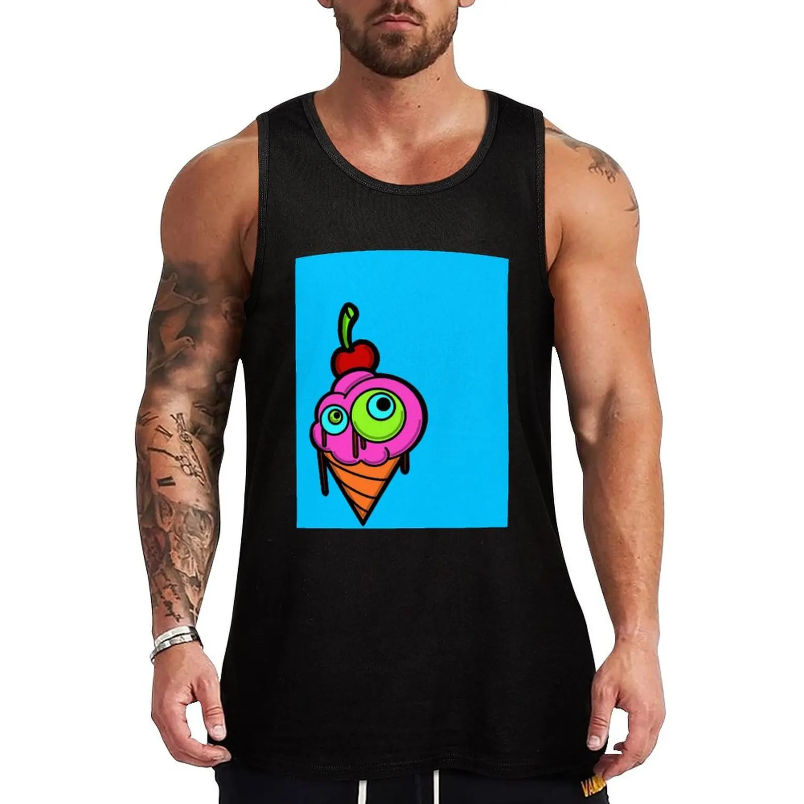 

Trippydrippy Tank Top sleeveless jackets Sportswear for men cute tops Men sleeveless tee