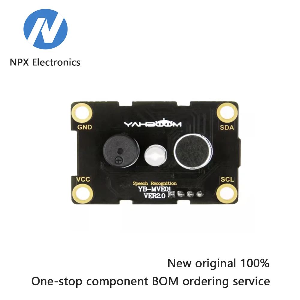 โมดูลการจดจำเสียงพูด LD3320 - การจดจำเสียงที่ไม่เฉพาะทาง - โมดูลการอินเทอร์แอคชั่นด้วยเสียงอัจฉริยะแบบตั้งโปรแกรมได้ผ่าน I2C