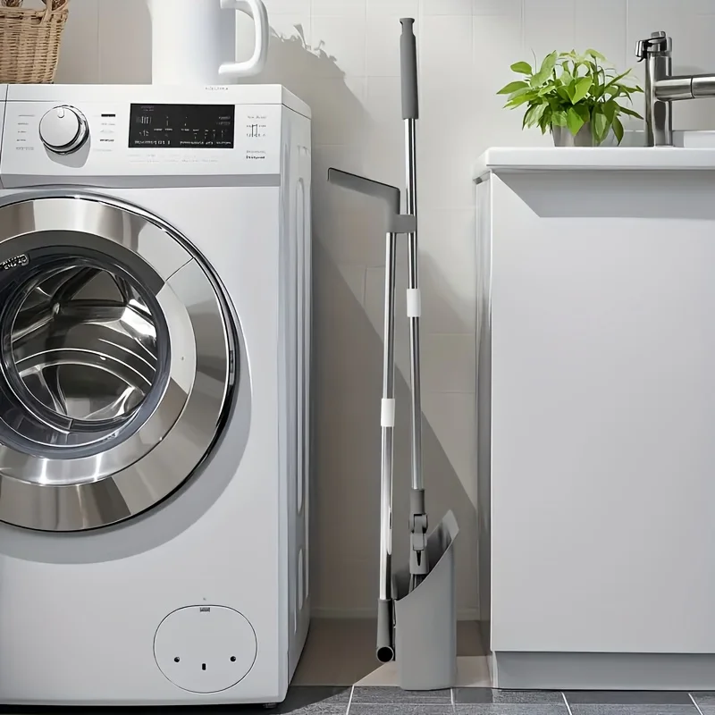 [مجموعة أربعة في واحد لتوفير المساحة] مجموعة مكنسة مطورة - أداة التنظيف المنزلية والتجارية