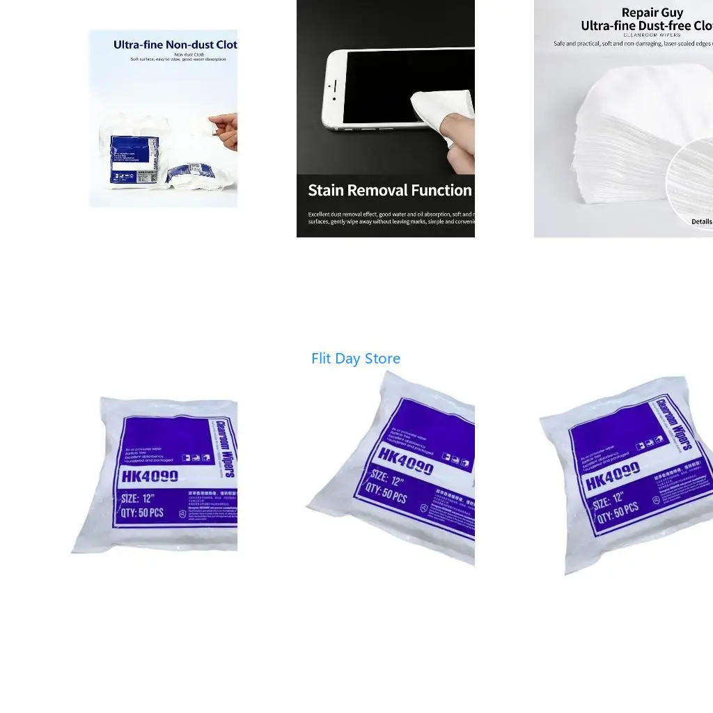 F92C 100Pcs Soft No Shedding Wipes for Computer Screens and