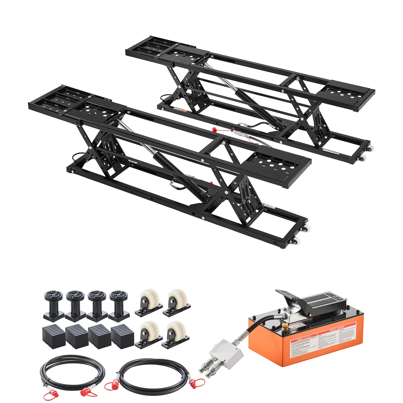 VEVOR Portable Car Lift 5000/7000lbs Heavy Duty Lift 25.6/26.8