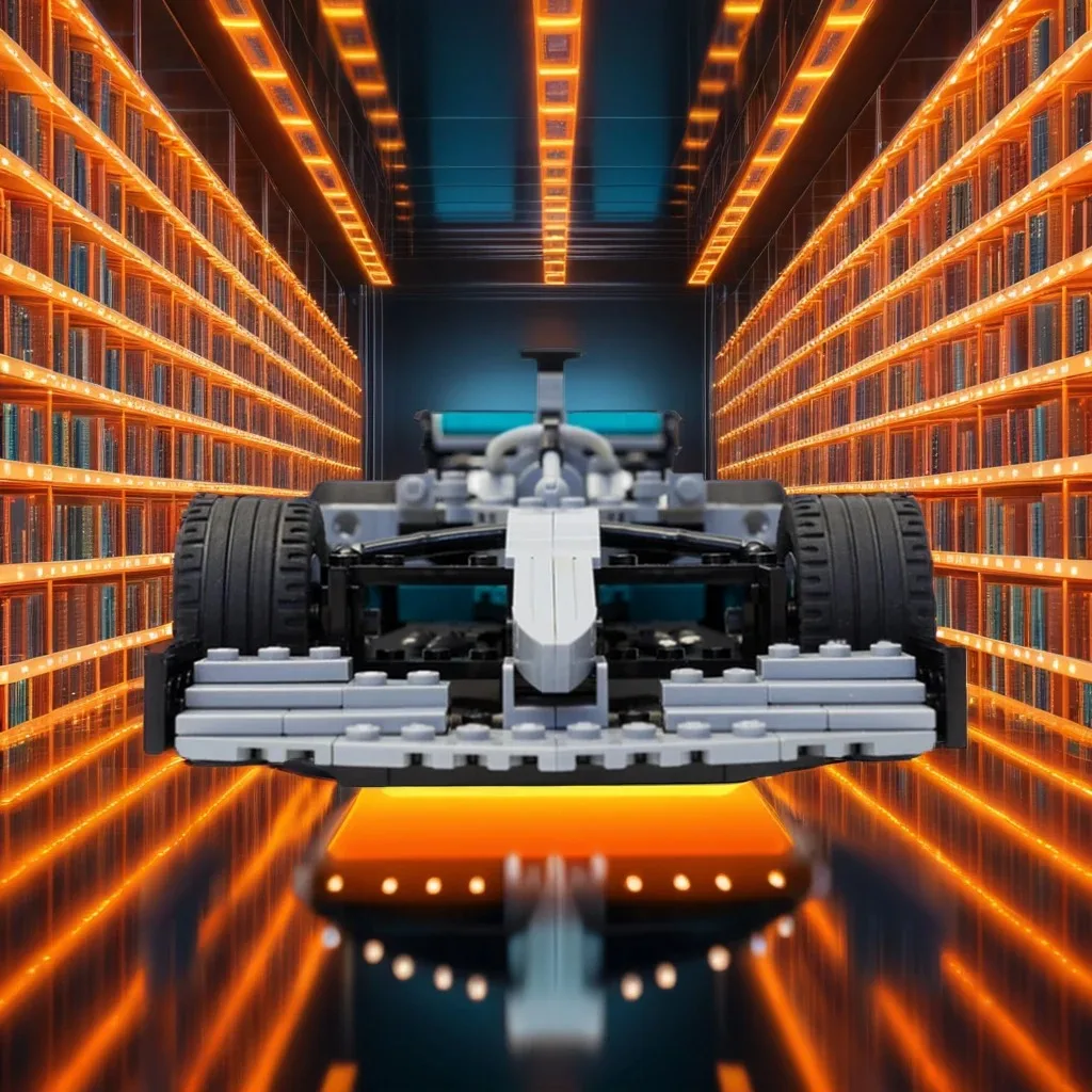 

705 шт. Mercedeser-AMG F1 W10 EQ Power MOC 2019 F1 Championship Автомобиль Образование Строительные блоки «сделай сам» Игрушки на день рождения Подарок