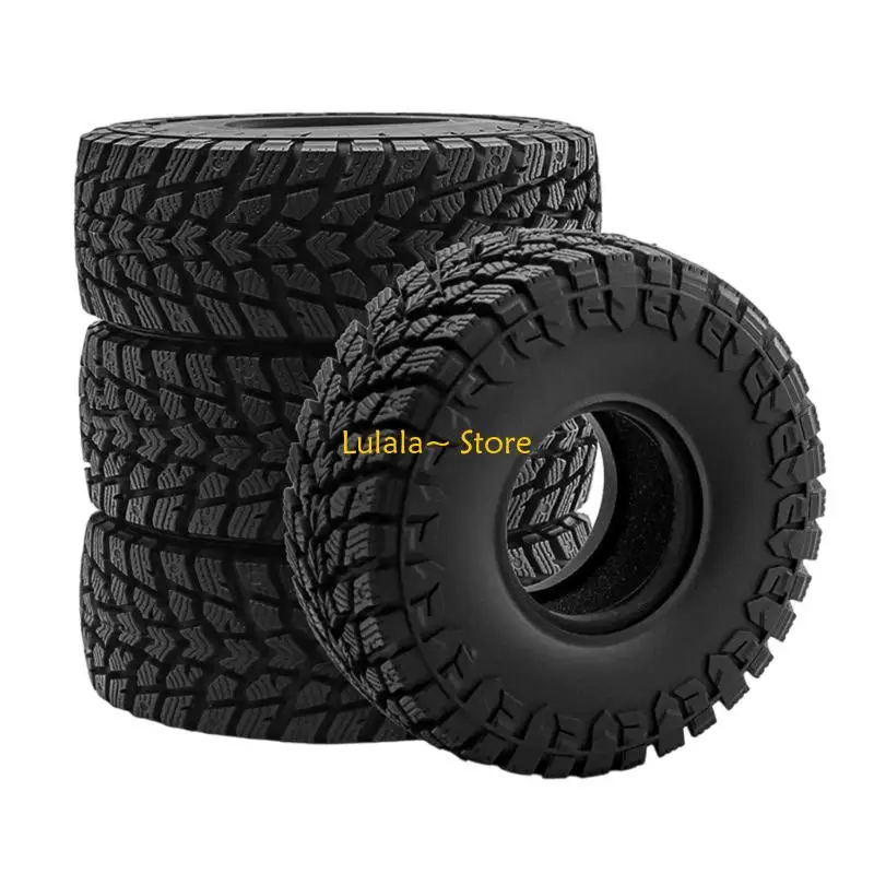 

Y4QA A Set of Wheel Tires Rubber Remote Control Car for Remote Control Parts