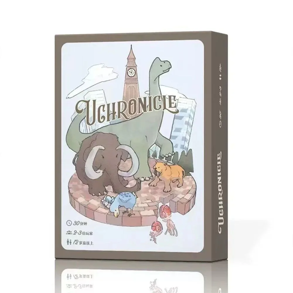 UGHRONICLE Board game cards Eating Dun Mechanism hand management 2-3 people Strategy Gathering Game