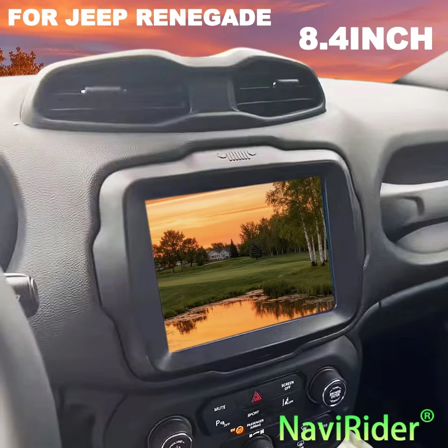 NEW 8.4inch Android Car Radio Stereo GPS For JEEP RENEGADE Multimedia Video Player Touch Screen Navigation Carplay Tape Recorder