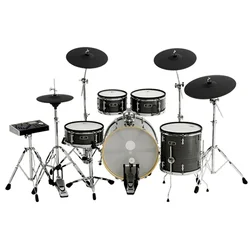 Professionally Made High-End Electronic Drums 9-Piece Net Head Drum Set with 18-Inch Cymbals