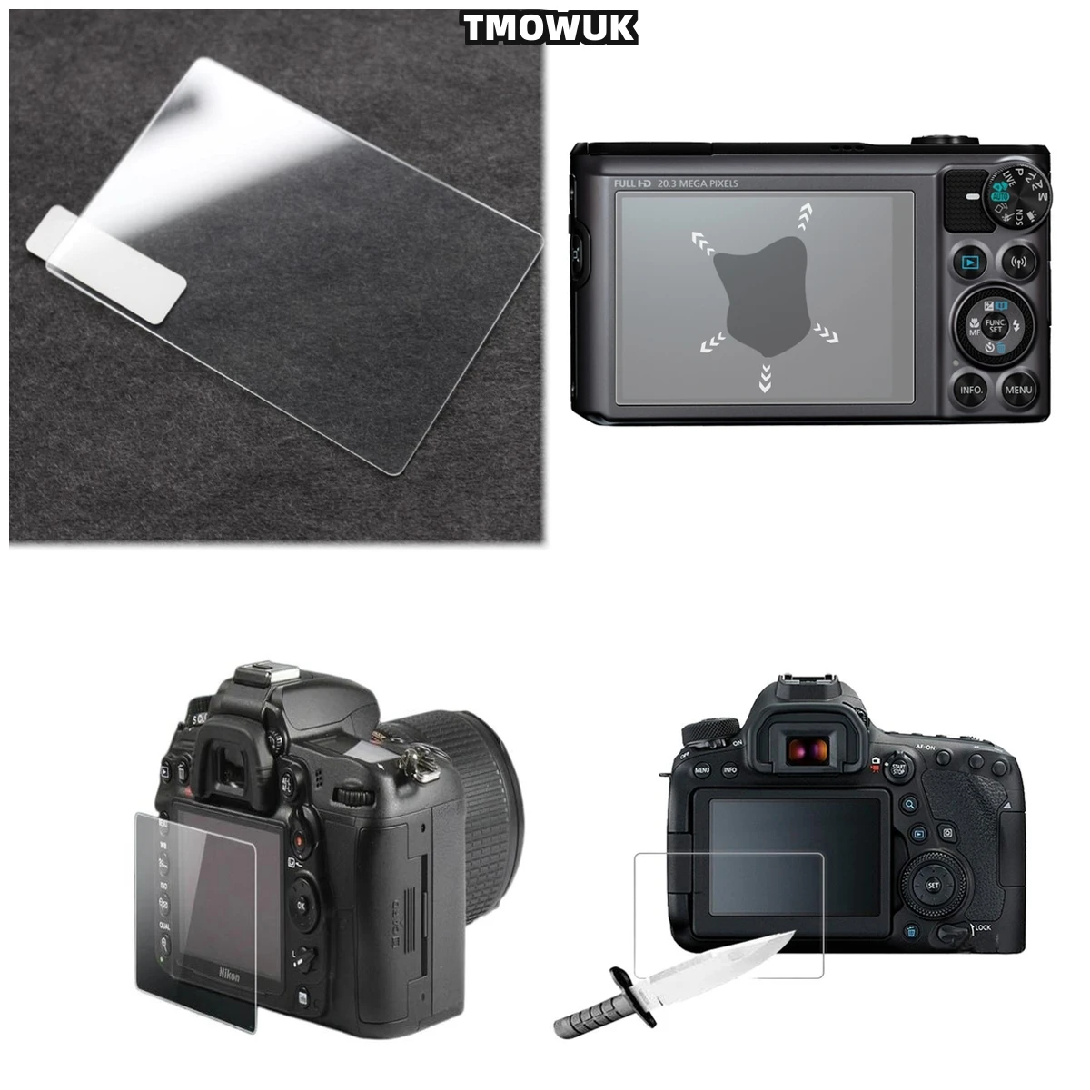

For Canon SX730 SX740 Sx740hs Sx730hs, Top Quality Screen Protector, Anti-Scratch Technology