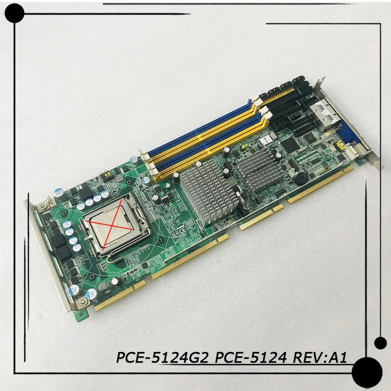 

PCE-5124G2 PCE-5124 REV:A1 For Advantech Industrial Motherboard 75-pin Dual network Port