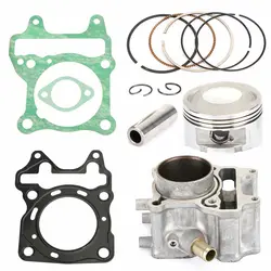 58mm Big Bore Up Cylinder Kit Upgrade 150cc for Honda KZR150 SH150 A6 Piston Ring Tool Gasket Set Motorcycle Engine Accessories