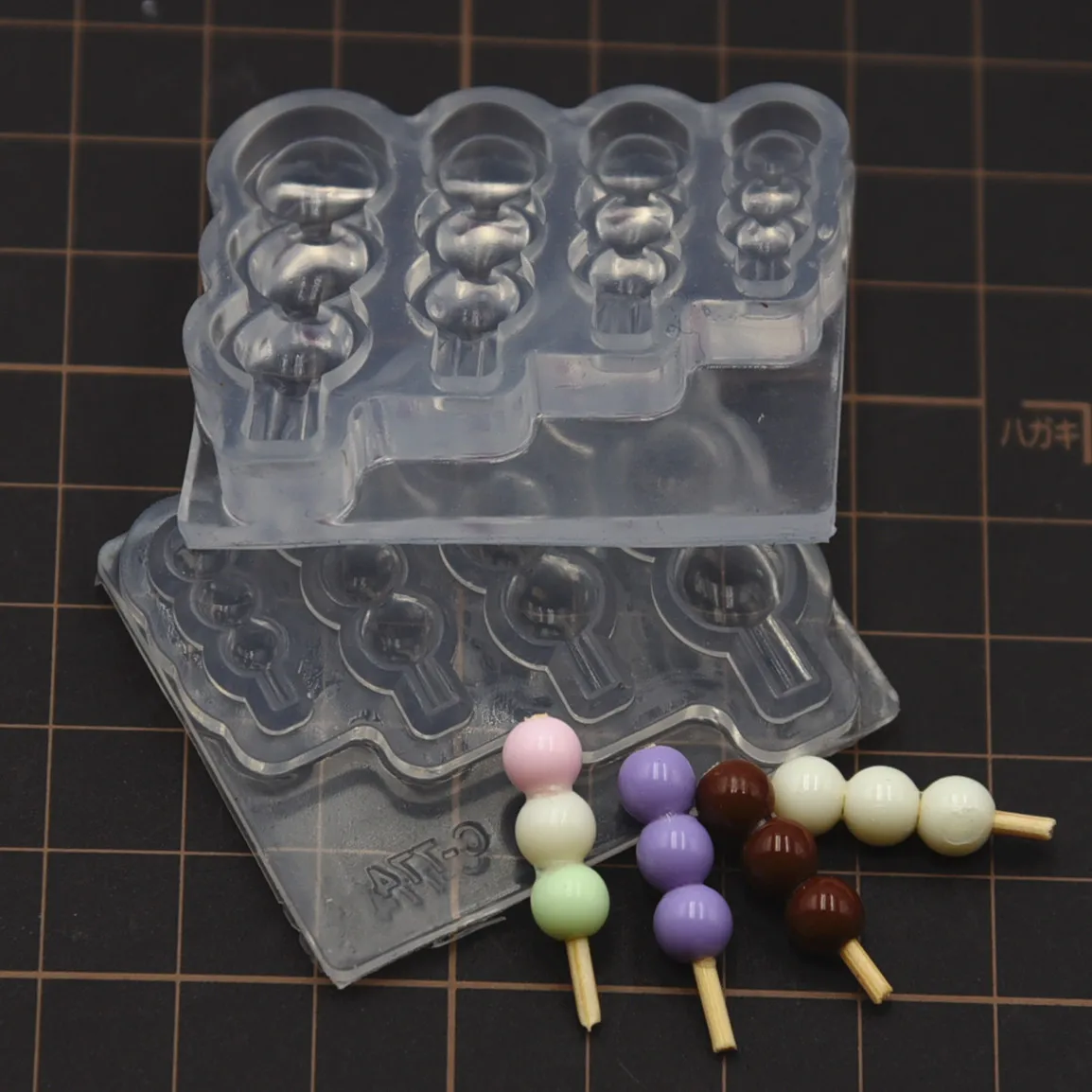 Mini Cute Sugar Calabash Silicone Mold Polymer Soft Ceramic Clay Doll House Food Toy Fasting DIY Molds