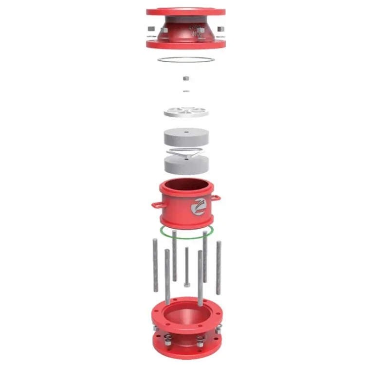 Gz-ii In Line Detonation Flame Arrestor Price Flame Arrestor