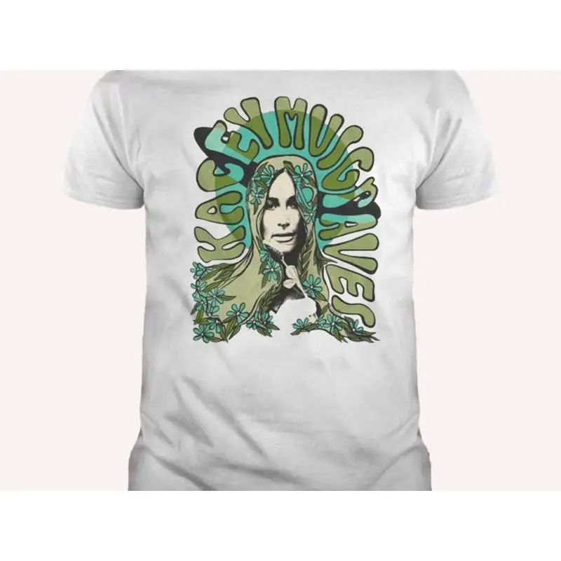

Редкая белая футболка из 100 хлопка Kacey Musgraves, размер S 345XL для взрослых