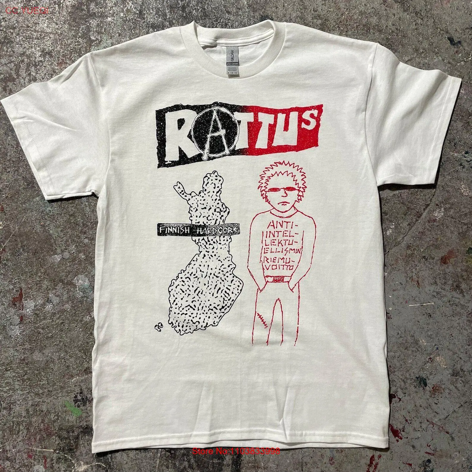 Rattus Shirt S-2X Unisex (Screen Printed)