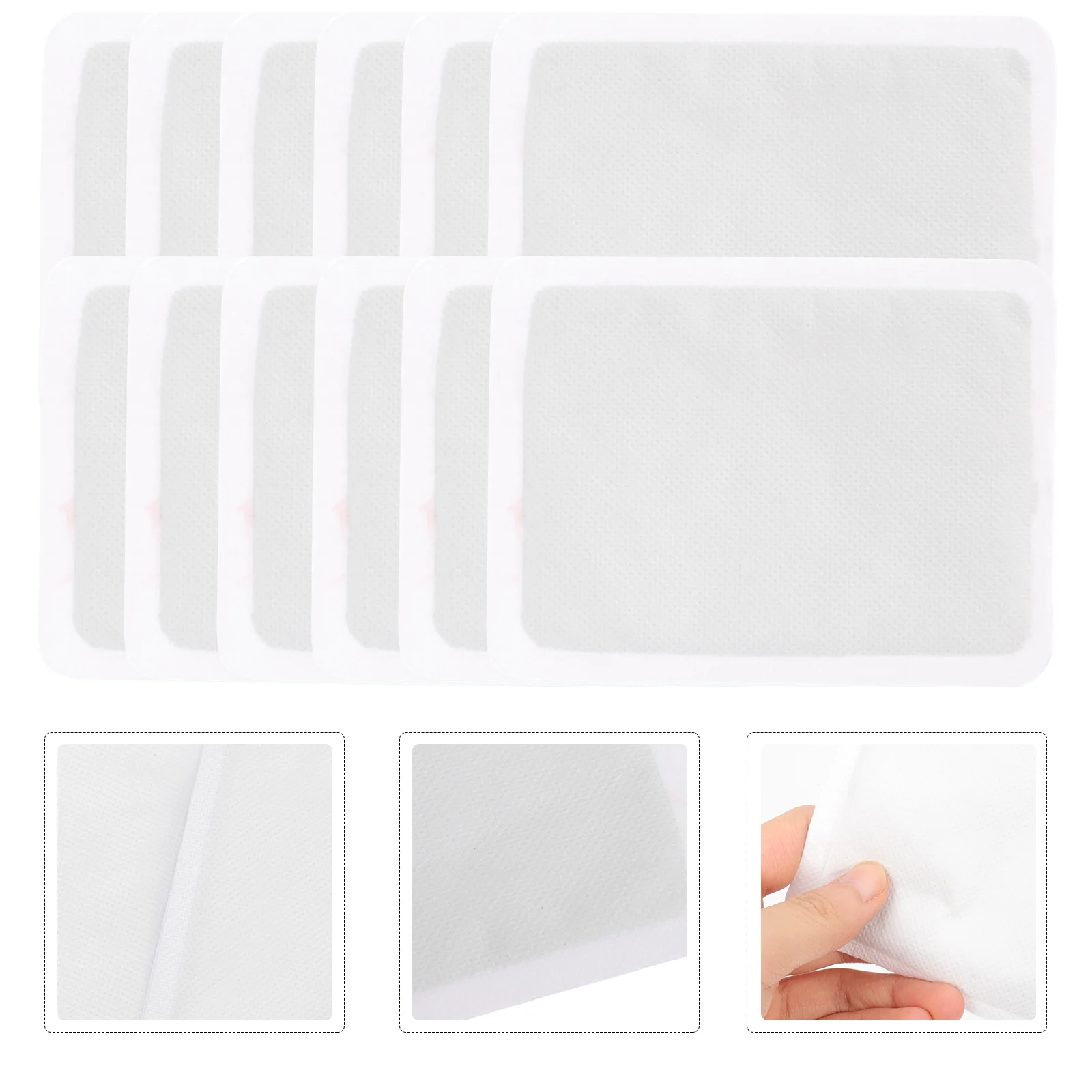 

20 Pcs Winter Warmer up Heating Pad Adhesive Hand Warmers Iron Powder Body with