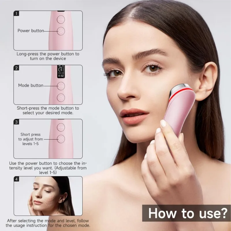 

【BRAND NEW】6-In-1 Real Glow Beauty Device Looking Glass Skin With Enhanced Absorption,Radiance, Elasticity, Pore Care LED Anti