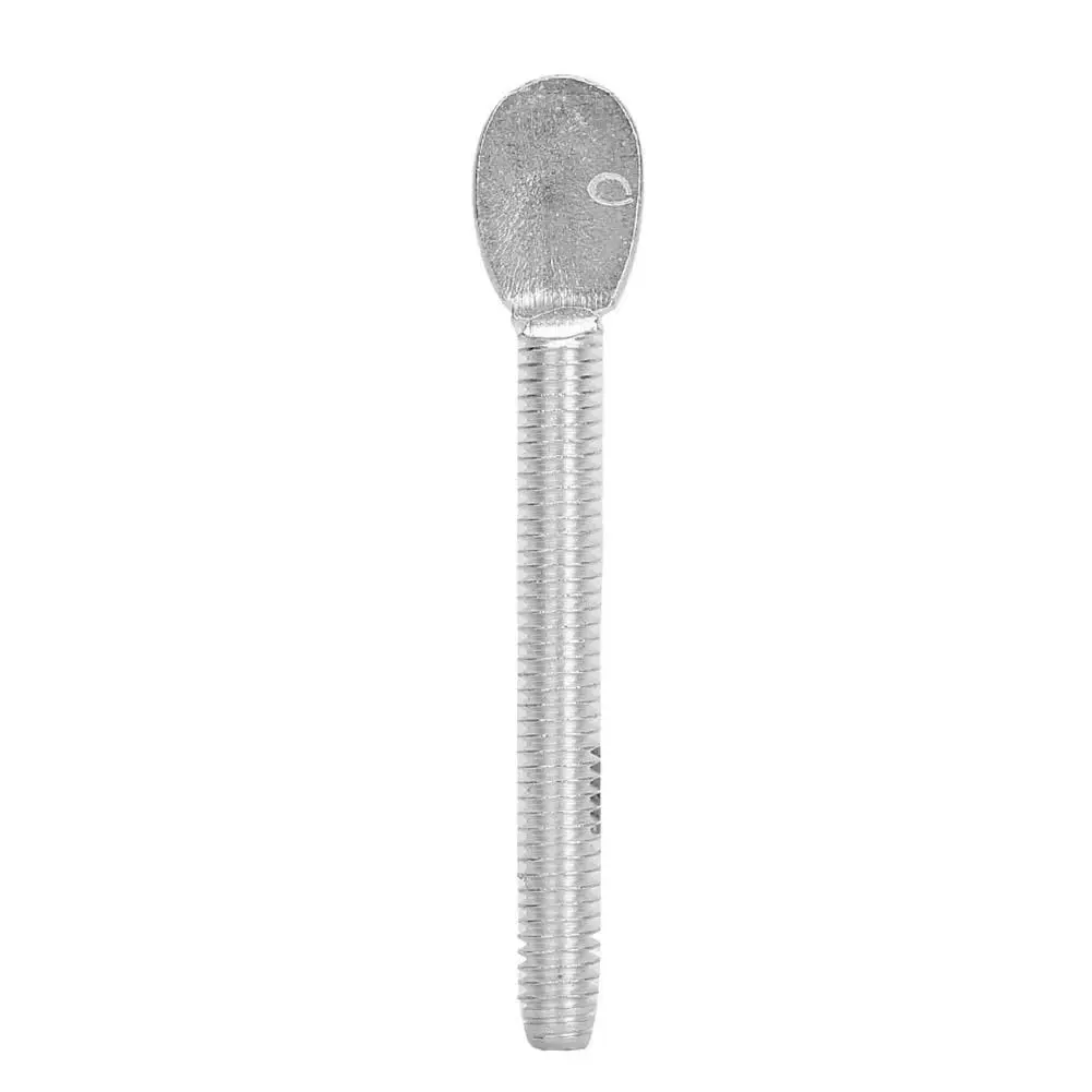 4.4cm Pure Silver Contact Screw Binding Posts for Tattoo Machines - Essential Accessories