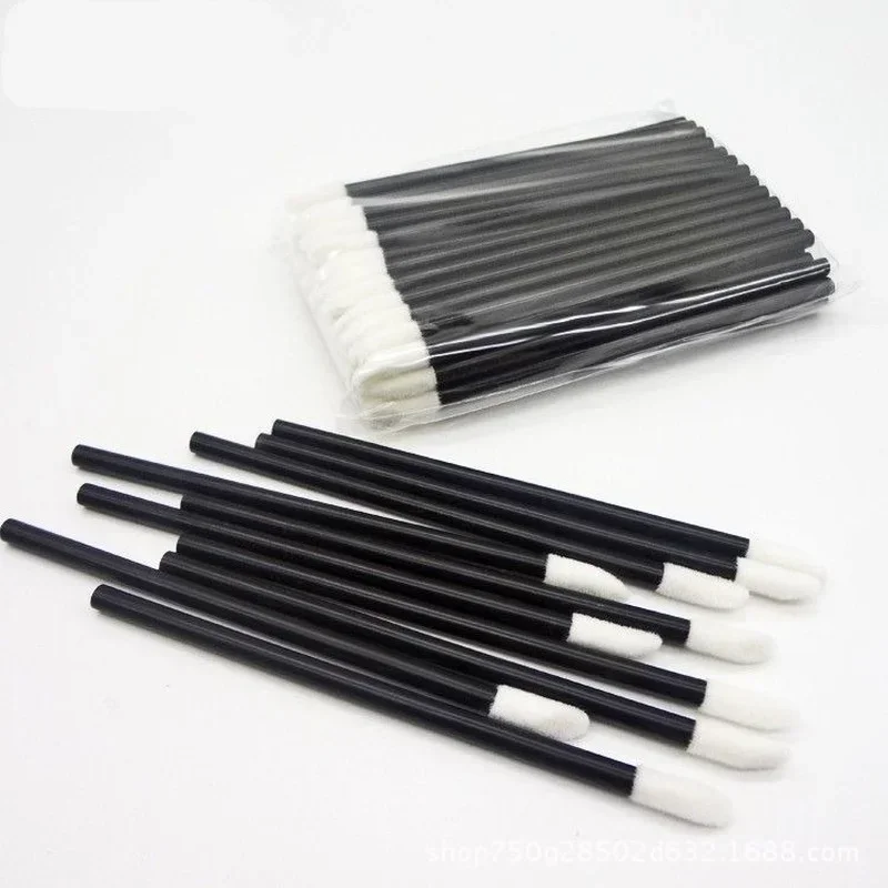 Descartável Lip Brush Set, pincéis de maquiagem, Lash Extension, aplicador de rímel, batom Wands, ferramentas cosméticas, 100pcs