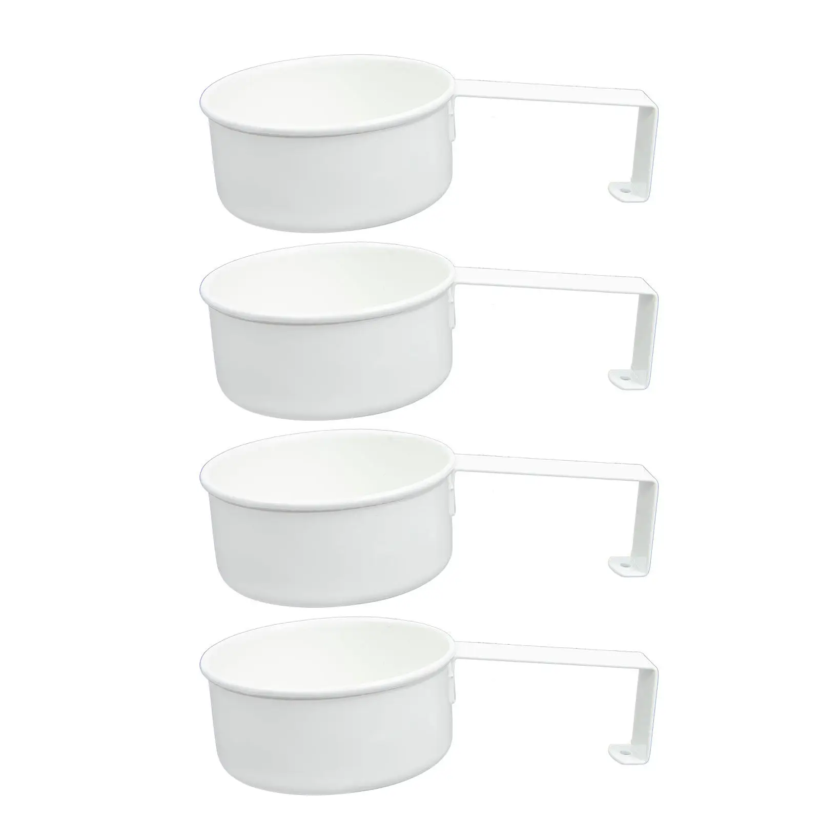

4Pcs Stainless Steel Measuring Spoons Milk Powder Scoops Portable Coffee Powder Scoops Multipurpose Kitchen Measuring Scoop Sets