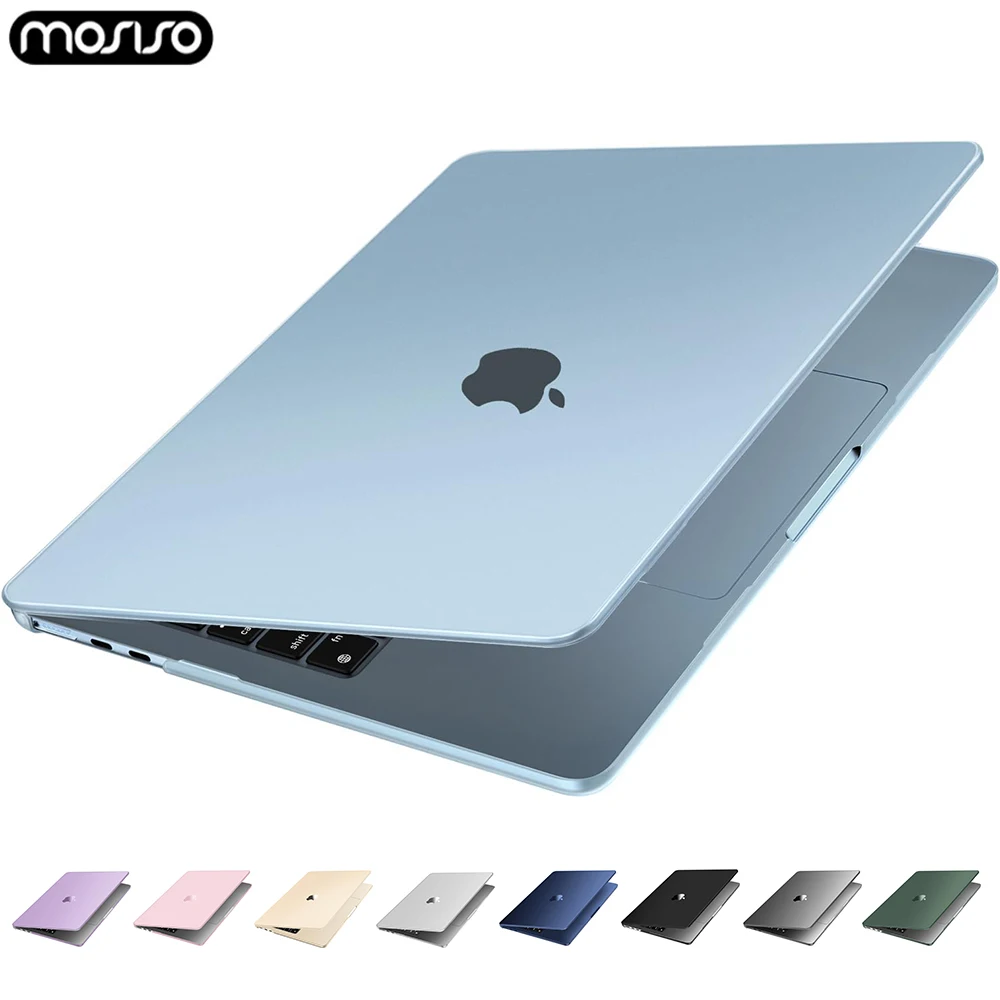 For MacBook Air M4 Case 13 15 inch 2025 A3240 A3113 A3241 A2941 For Pro 16 Case M4 2024  Pro 14 Case A3185 A3186 A2338 Cover