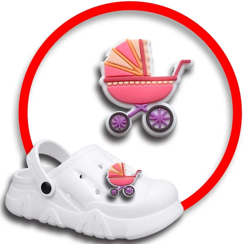 Baby Feeding Shoe Charms for Crocs Sandals, Mulheres Tamancos Pins, Sapatos Decorações Acessório, Emblemas Masculinos, Meninas, Crianças