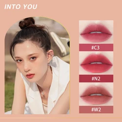 INTO YOU Lip Mud Light Lip Tint Matte Long Lasting Lipstick Natural Effect Cosmetics Gift Makeup