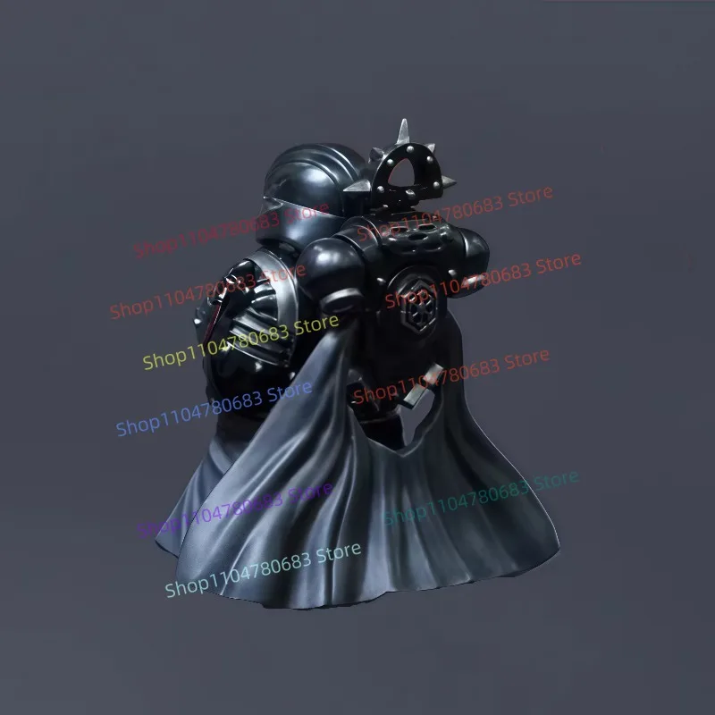 MOC Building Blocks Dark Armor Warrior Minifigures Assembly Model Display Anime Game Toy Decoration Holiday Gift Collectible