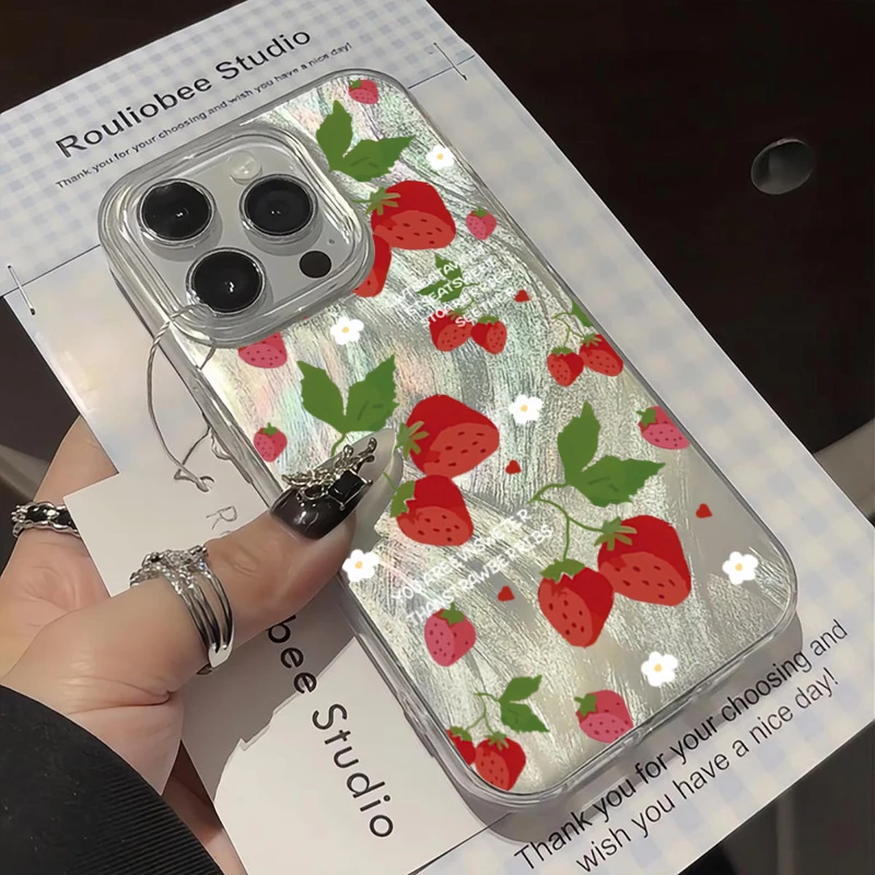 

INS Style Bow Cherry Leopard Print Phone Case For Xiaomi Poco X7 X6 X5 M6 Pro Mi 11 Lite 5G 14T 13T Shockproof Bumper Back Cover