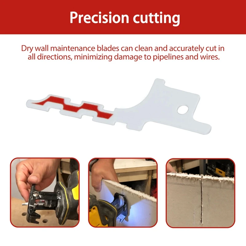 ABJI-Mini Reciprocating Jig Saw Blades Drywall Reciprocating Saw Blade 85/86 Type Wire Box Drywall Access Sawzall Blades