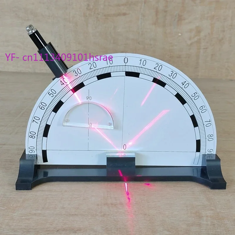 Light Refraction Reflection Demonstrator Foldable Optical Experiment Equipment for Physics Education