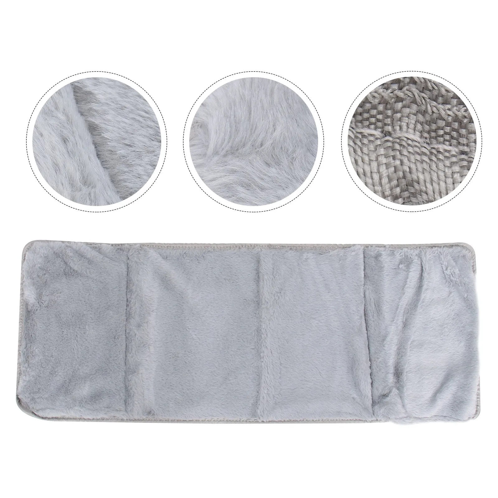 1Pcs Warm Tabletop Mat for Keyboard and Mouse Winter Computer Pad Soft Comfortable Surface Ergonomic Wrist Support Daily Use
