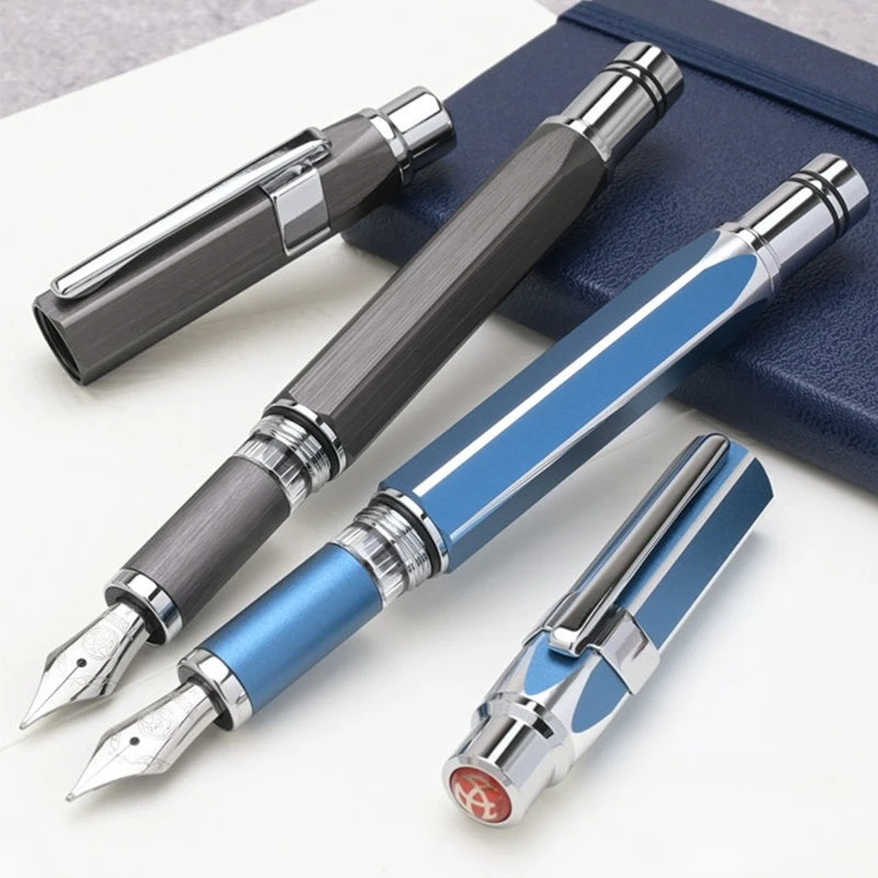2027 TWSBI Precision Fountain Pen Metal Hexagonal Rod Business Office Calligraphy Pen Practice Writing Gift Stationery Supplies