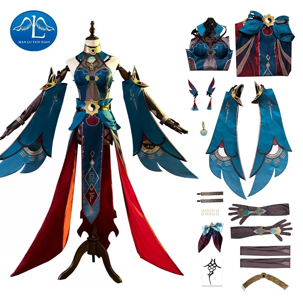 

Game Honkai Star Rail Hanya Cosplay Costume Anime Game Hanya Cosplay Uniform Halloween Role Play Clothes For Women