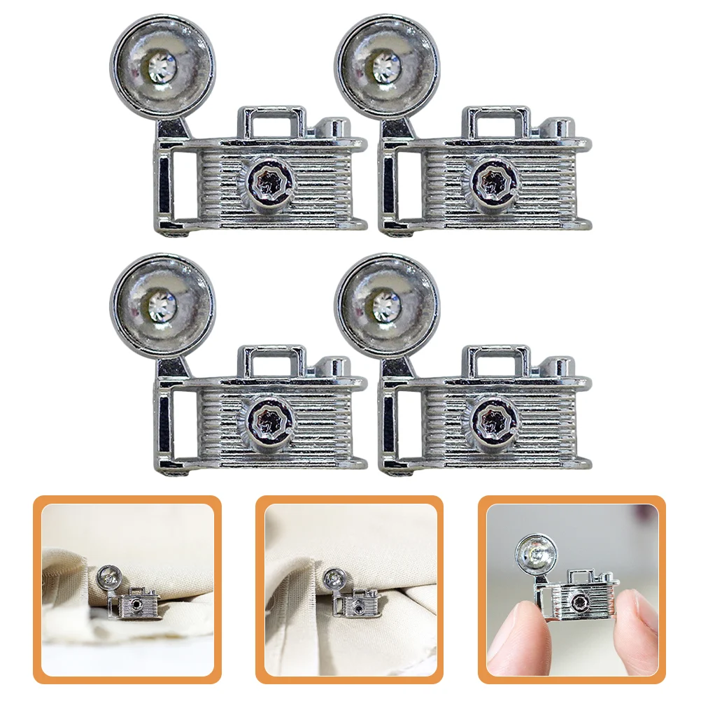 4 Stuks Mini Camera Kleine Retro Beeld Huis Accessoires Kinderen Camera Speelgoed Decor Doet Alsof Speelgoed Levert Meubels Klein